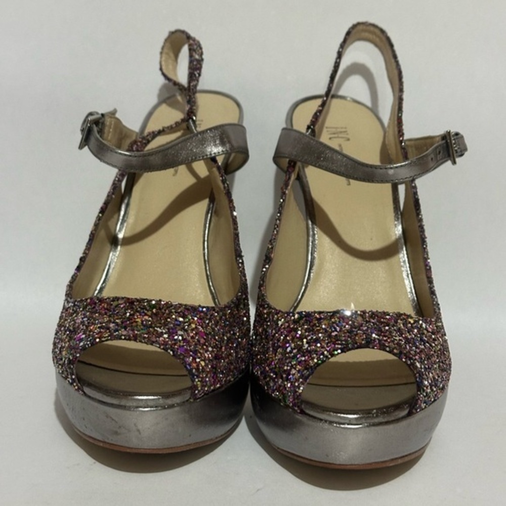 I.N.C International Concept Women's Glitter Slingback Heels